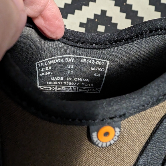 Bogs Men's Tillamook Bay Camo Slip On Waterproof Insulated Boots - Picture 4 of 6